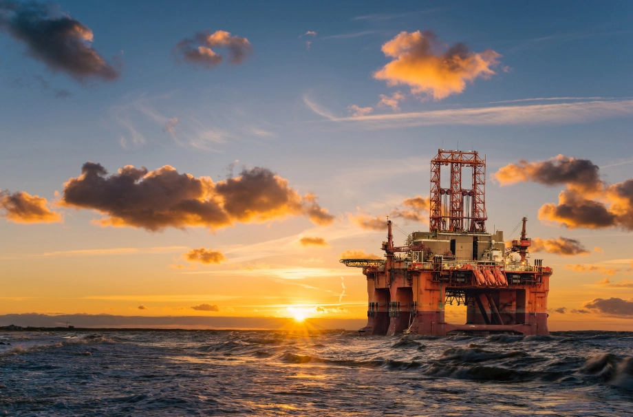 Offshore Oil Rig Secure Network